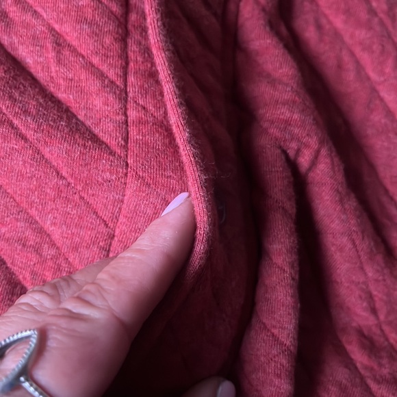 Vintage L.L. Bean Quilted Shirt Mens XL Button Up Long Heavy Shirt, Light Jacket - Picture 13 of 14